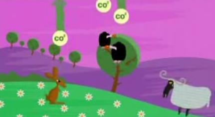 Depicting animals and bacteria